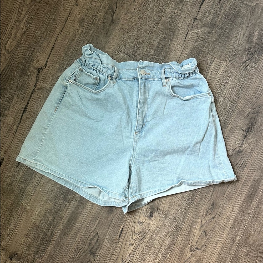 Loft Paperbag Denim Shorts. Size 29